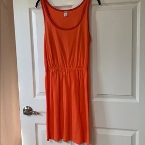 Old Navy Dress Medium M Orange